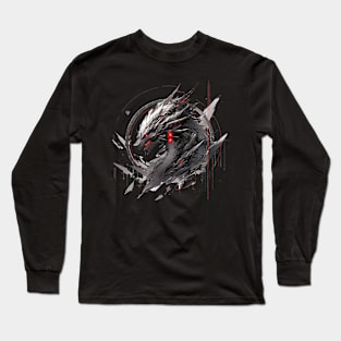 Mecha Tier Tiger Wolf Fuchs Pferd Cyborg Long Sleeve T-Shirt